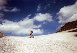 Jockel auf dem Pfundererjoch